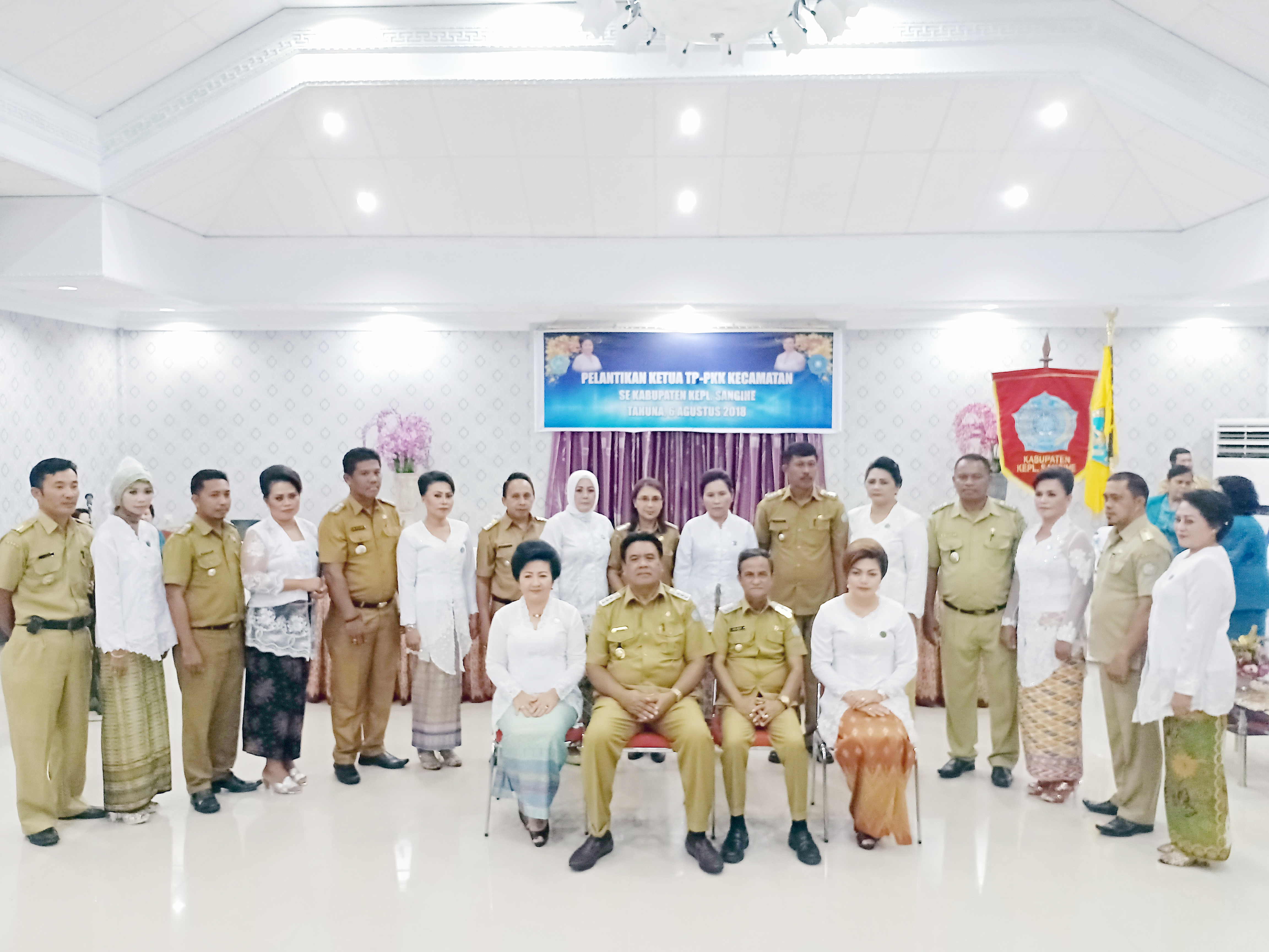 Ketua TP PKK 15 Kecamatan Dilantik 