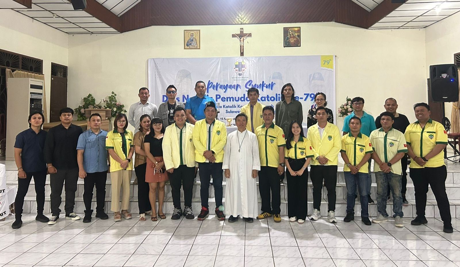 Syukuri Dies Natalis ke-79 Pemuda Katolik Komda Sulut Gelar Misa 