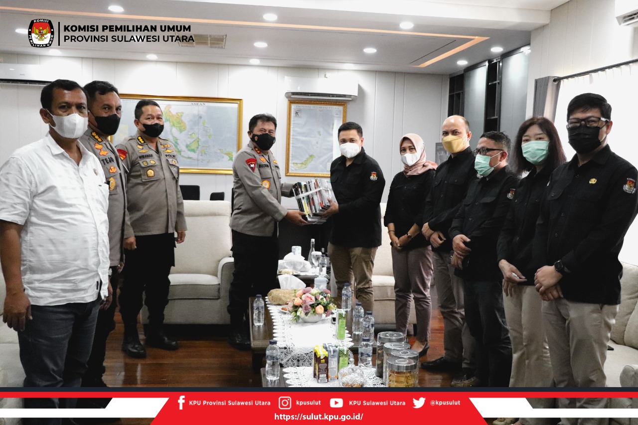 Tatap Pemilu 2024, KPU Sulut dan Polda Bersinergi