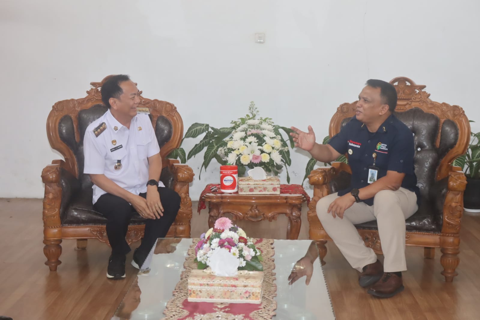 Walikota Tomohon Terima Kunjungan dari Wakil Dirut PT Agrinas Nusantara dan Tinjau Pembangunan Koperasi Merah Putih