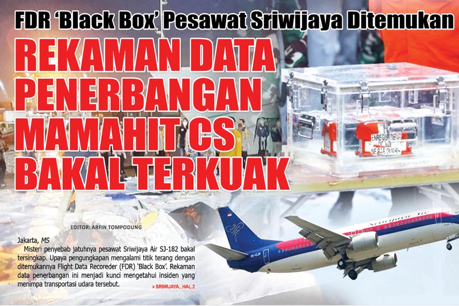 REKAMAN DATA PENERBANGAN MAMAHIT CS BAKAL TERKUAK