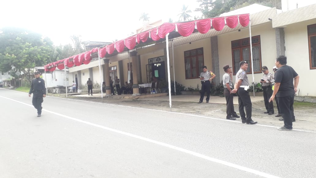 Polres Minsel Kawal Proses Penetapan Caleg Terpilih