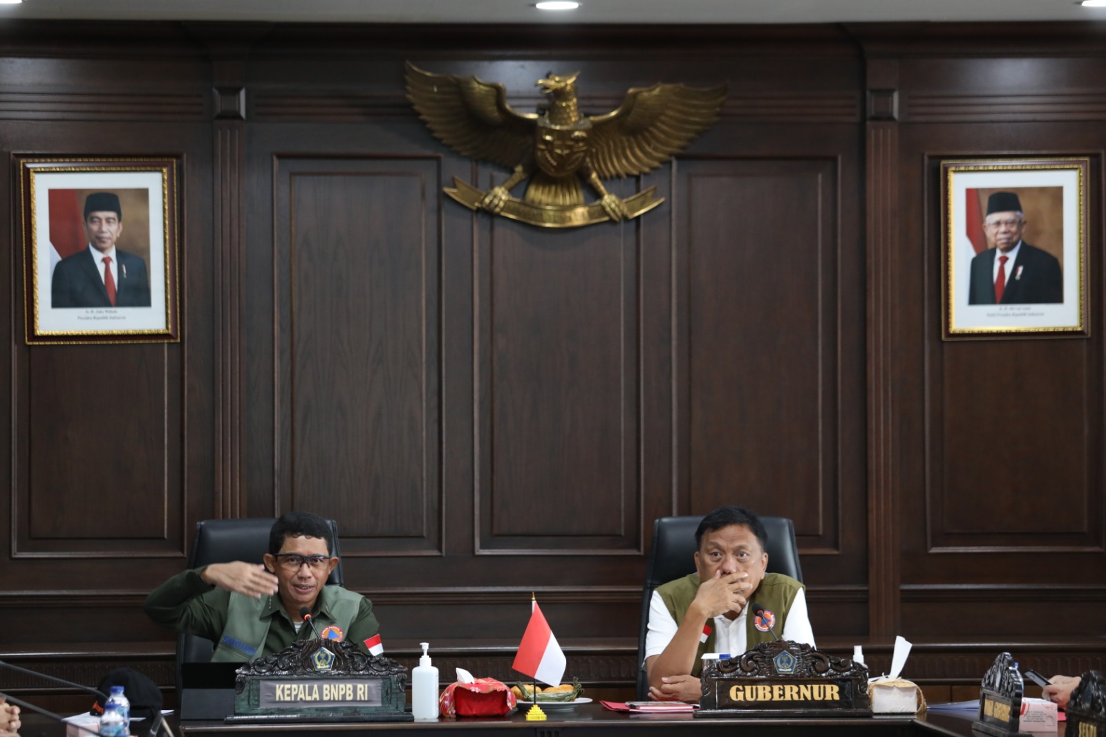 Kepala BNPB Kunjungi Lokasi Bencana Manado, Warning Pemda Waspada Bencana 2024