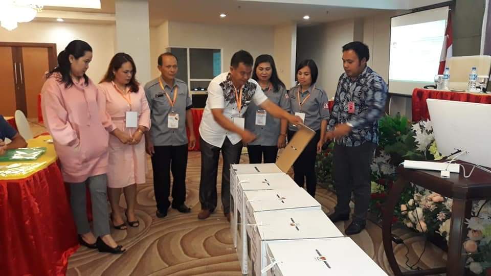 Masuk Hari ke-3, Pleno Pemilu di KPU Minsel Lancar