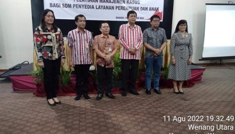 Wabup Buka Pelatihan Manajemen Kasus DP3A