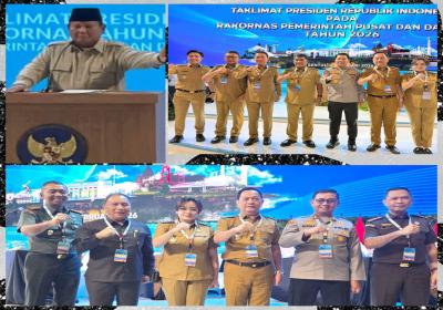 Walikota Tomohon Hadiri Rakornas Nasional 2026 untuk Sinergi Program Prioritas Presiden Menuju Indonesia Emas 2045