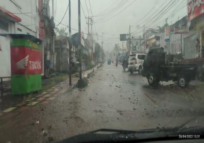 Hujan Lebat, Ibu Kota Mitra Tergenang