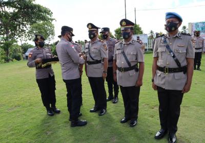 Kapolres Talaud Pimpin Sertijab dan Pengukuhan Jabatan