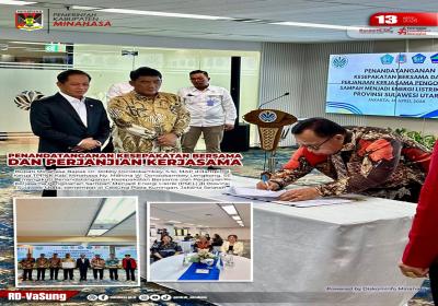 Teken Kerjasama PSEL, Bupati Robby Dondokambey Dukung Pengelolaan Sampah Berbasis Teknologi