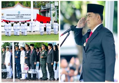 Gubernur Yulius di Peringatan Harla Pancasila Turut Ingatkan Momen 81 Tahun Lalu