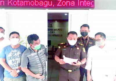 Kejari Kotamobagu Bekuk Eks Sangadi Iloheluma