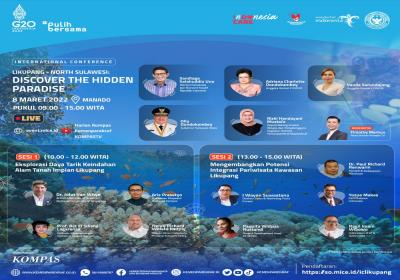 Likupang Destinasi Super Prioritas, Kemenparkraf Siapkan Konferensi Internasional