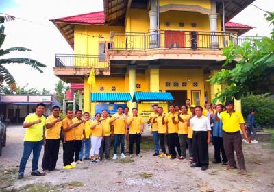 Peringati HUT Golkar ke 58, DPD Golkar Talaud Gelar Jalan Sehat