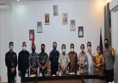 Ketum PGI Kunjungi Talaud Bahas Paskah Nasional 2022