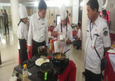 SMK Negeri 1 Airmadidi Ikut Meriahkan HUT ke-59 Provinsi Sulut 