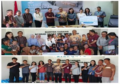 Diserahkan PT APINDO, Pemkot Manado Terima Bantuan Pemilihan Gizi Anak