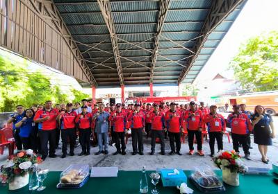 Walikota Pimpin Pengukuhan 40 Relawan Pemadam Kebakaran Manado