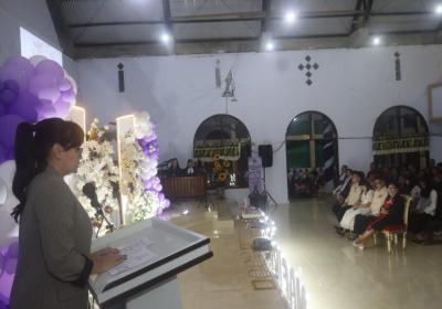 HUT ke-167 Jemaat GMIM Nafiri Pangolombian,,Berikut Sambutan WaWali Sendy