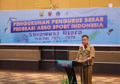 Gubernur Sulut Saksi Pengukuhan FASIDA Sulawesi Utara 2021-2025 PenLanudSRI