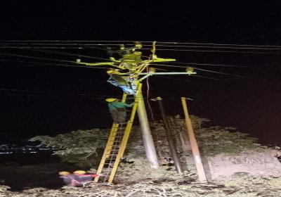 Jacobis Terjun Langsung Lakukan Perbaikan akibat Cuaca Buruk