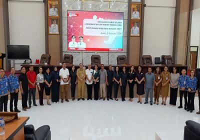 Baperrida Tuntas Sosialisasikan Penginputan SIPD ke Legislator Manado, Pokir Perkim-PUPR-Dinsos-Pendidikan Banyak