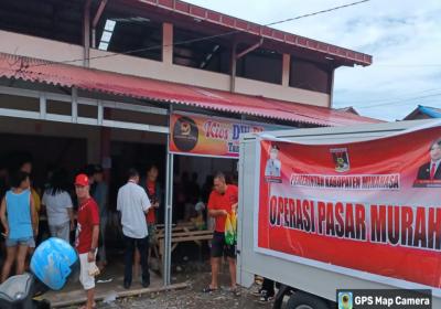 Operasi Pasar Murah dan Pangan Murah Digalakkan Pemkab Minahasa Jelang Idul Fitri