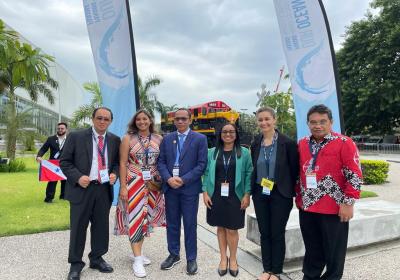 Wakili Indonesia di Konferensi Kelautan Dunia Panama, Bupati ROR Komit Tingkatkan Kesejahteraan Masyarakat Pesisir