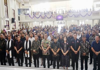 Richard Sualang Pimpin dan Diteguhkan Bersama Panitia PSR Remaja Sinode GMIM 2026
