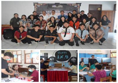 Mapala Aesculap Gelar Baksos Pemeriksaan Kesehatan Gratis di Desa Liwutung