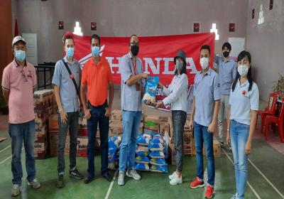 DAW Salurkan Bantuan untuk Korban Bencana Banjir di Kabupaten Minahasa Tenggara