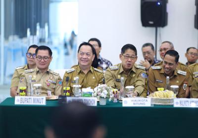 Wali Kota Tomohon Hadiri Komunikasi Eksekutif Pengawasan BPKP Se-Sulawesi Utara 2026 di Manado