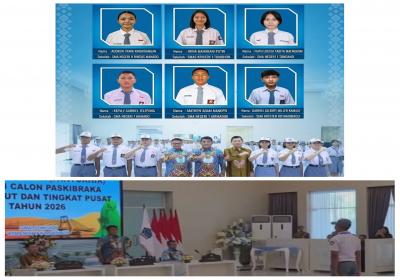Gubernur Yulius Umumkan 6 Paskibraka Sulut Lolos ke Seleknas, Manado Kirim 2 Wakil