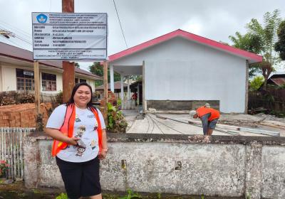 Terima Bantuan Revitalisasi Rp442 Juta, Pembangunan di TK GMIM Lidya Noongan Sementara Dikerjakan