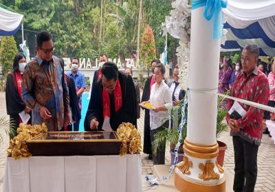 Gedung Ibadah Germita Annalan Melonguane Diresmikan