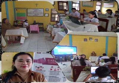 Didukung Fasilitas Sederhana, Pelaksanaan TKA di SD Katolik 2 Santo Yoseph Woloan Berjalan Lancar