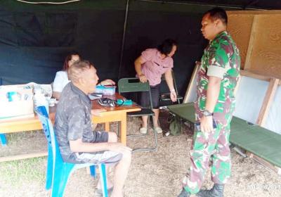 Program TMMD Kodim 1310 Bitung, Jawab Keluhan Warga