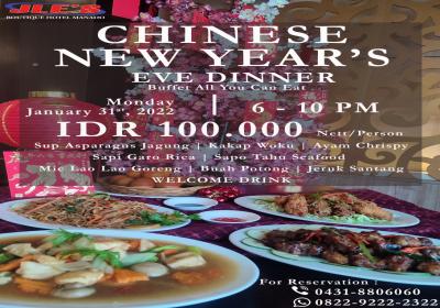 Ada Paket Imlek di JLES Hotel Manado