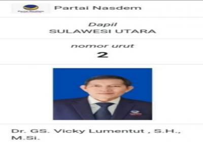 Dijuluki 'JELAS' Nama GSVL Nomor Urut 2 Calon Anggota DPR RI