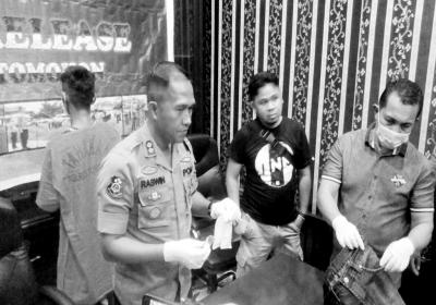 Satres Narkoba Polres Tomohon Gagalkan Peredaran Shabu