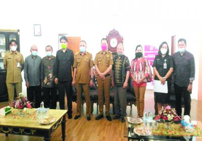Audiensi Walikota Tomohon, MKM Didukung