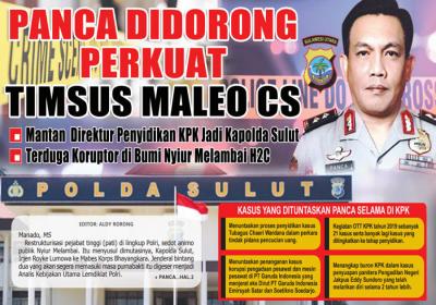 PANCA DIDORONG PERKUAT TIMSUS MALEO CS