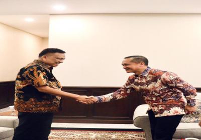 Sambut Pangdam XIII/Merdeka Baru, Gubernur Olly Berharap Kemitraan Terus Terjalin