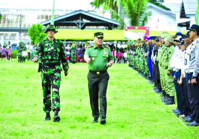 Pangdam: Ini Refleksi Kekuatan Gotong Rorong TNI dan Rakyat