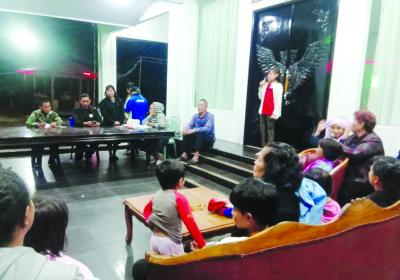 Satgas TMMD Kodim 1310 Bitung Gelar Lomba Unik