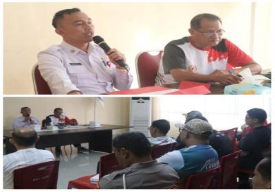 Kadispora Manado Bonyx Saweho Pimpin Rapat Kesiapan Atlet Menuju Porpov Sulut