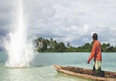 Pengeboman Ikan Dera Laut Minut